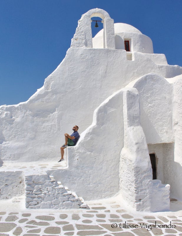 grecia viaggio mykonos panaria paraportiani