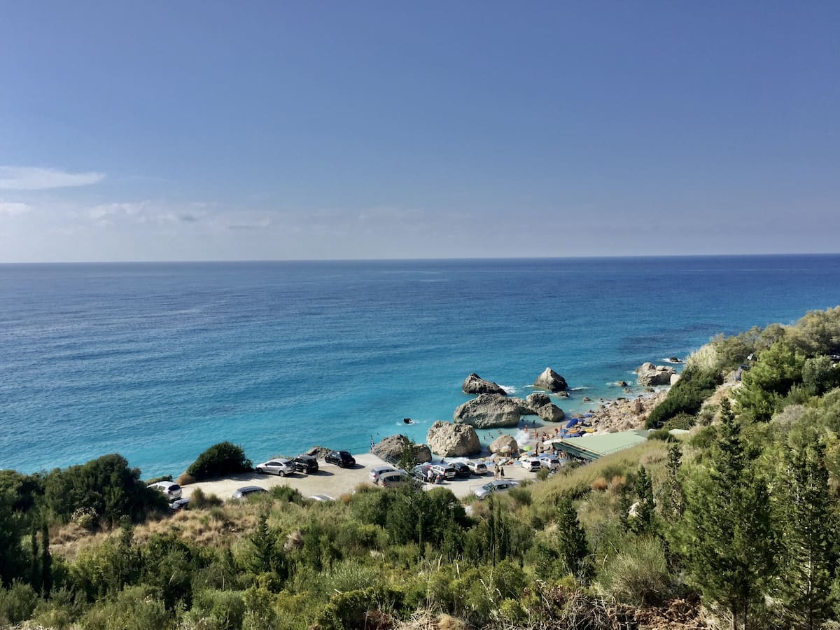 Lefkada Kavalikefta Beach