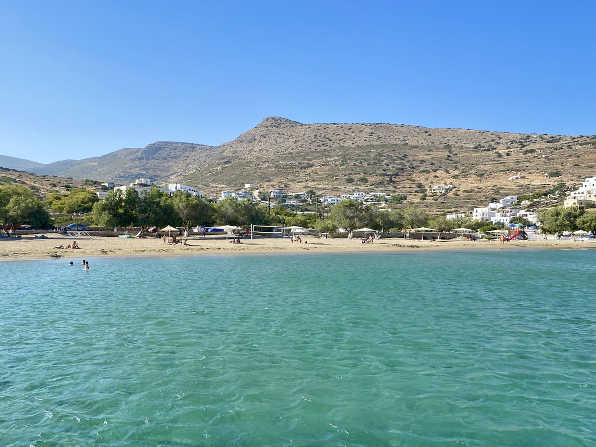 Isola Sikinos Alopronia Beach